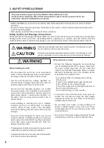 Preview for 4 page of Toa IR-802T Operating Instructions Manual