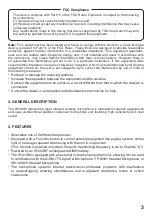 Preview for 3 page of Toa IT-310M Operating Instructions Manual