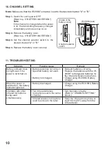 Preview for 10 page of Toa IT-310M Operating Instructions Manual