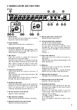 Preview for 7 page of Toa M-633D Operating Instructions Manual