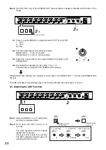 Preview for 20 page of Toa M-633D Operating Instructions Manual