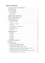 Preview for 2 page of Toa M-800RC Operating Instructions Manual