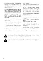 Preview for 6 page of Toa M-864D Operating Instructions Manual