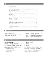 Preview for 2 page of Toa MCX-106 Operating Instructions Manual