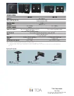 Предварительный просмотр 4 страницы Toa ME-120 Brochure & Specs