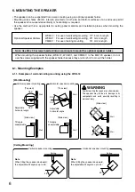 Предварительный просмотр 6 страницы Toa ME-120 Operating Instructions Manual