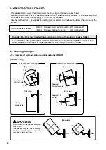 Предварительный просмотр 6 страницы Toa ME-160 Operating Instructions Manual