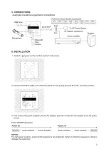 Preview for 7 page of Toa MW-41BT-AM Operating Instructions Manual