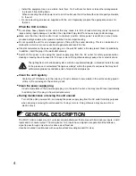 Preview for 4 page of Toa MX-113-AS Instruction Manual