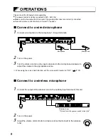 Preview for 8 page of Toa MX-113-AS Instruction Manual