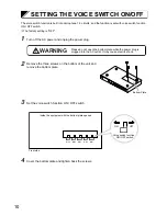 Preview for 10 page of Toa MX-113-AS Instruction Manual