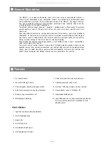 Preview for 3 page of Toa MX-601 Operating Instructions Manual