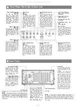 Preview for 5 page of Toa MX-601 Operating Instructions Manual