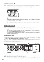 Предварительный просмотр 24 страницы Toa MX-6224D Operating Instructions Manual