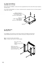 Предварительный просмотр 10 страницы Toa N-8000AF Installation Manual