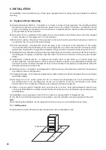 Preview for 6 page of Toa N-8000AL Installation Manual