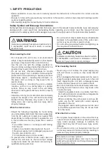 Preview for 2 page of Toa N-8000CO Installation Manual