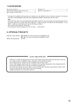 Preview for 15 page of Toa N-8000CO Installation Manual