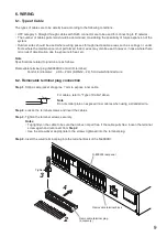 Предварительный просмотр 9 страницы Toa N-8000DI Installation Manual