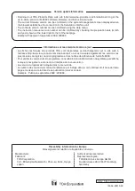 Preview for 16 page of Toa N-8010RS Installation Manual