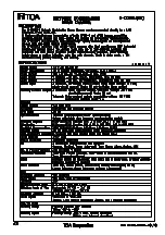 Предварительный просмотр 1 страницы Toa Netcansee N-CC2564 Specifications