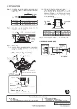 Предварительный просмотр 2 страницы Toa PC-1860 Installation Manual