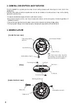 Предварительный просмотр 4 страницы Toa PC-2268WP Instruction Manual