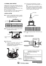 Предварительный просмотр 2 страницы Toa PC-648R Installation Manual