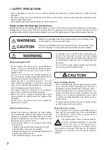 Предварительный просмотр 2 страницы Toa RS-410EC e Operating Instructions Manual