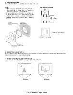 Preview for 3 page of Toa RS-480VSET Installation Manual