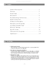 Preview for 2 page of Toa RX-31C Operating Instructions Manual