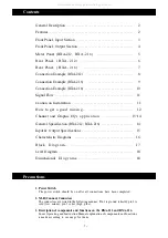 Предварительный просмотр 2 страницы Toa RXA-212 Operating Instructions Manual