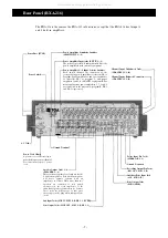 Предварительный просмотр 8 страницы Toa RXA-212 Operating Instructions Manual