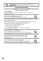 Preview for 4 page of Toa SA-112 CE Operation Manual