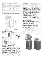 Preview for 2 page of Toa SB-38W Specification Sheet