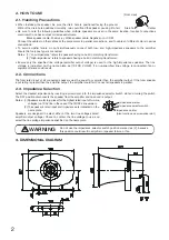 Предварительный просмотр 2 страницы Toa SC-630M EB-Q Instruction Manual