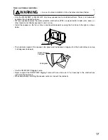 Preview for 17 page of Toa SR-A12L Operating Instructions Manual