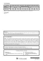 Предварительный просмотр 36 страницы Toa SR-D8- M Installation Manual