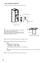 Предварительный просмотр 10 страницы Toa SR-EP3 Operating Instructions Manual