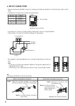 Предварительный просмотр 4 страницы Toa SR-F04 Instruction Manual