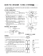 Preview for 5 page of Toa SR-F1B Operating Instructions Manual