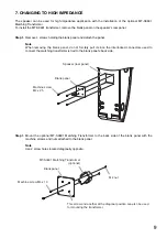 Предварительный просмотр 9 страницы Toa SR-PB5 Operating Instructions Manual