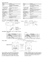 Preview for 2 page of Toa SW-46S-UL2 Specifications