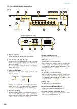 Предварительный просмотр 26 страницы Toa SX-2100AO Installation Manual