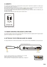 Предварительный просмотр 193 страницы Toa SX-2100AO Installation Manual