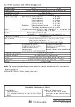 Preview for 4 page of Toa TS-811 Instruction Manua