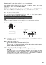 Preview for 47 page of Toa TS-820 Series Instruction Manual