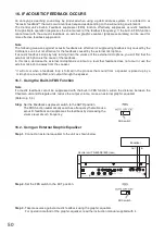 Preview for 50 page of Toa TS-820 Series Instruction Manual