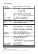 Preview for 62 page of Toa TS-820 Series Instruction Manual