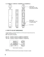 Предварительный просмотр 4 страницы Toa TZ-206B AS Instruction Manual